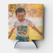 Creëer Uw eigen foto 2 dubbelzijdig Blikjeskoeler (Voorkant)