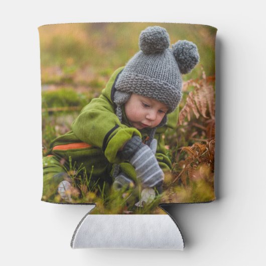 Creëer Uw eigen foto 2 dubbelzijdig Blikjeskoeler (Achterkant)