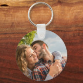 Creëer Uw eigen foto 2 dubbelzijdig Sleutelhanger (Voorkant)