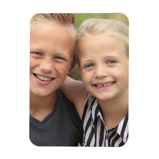 Creëer Uw Eigen Foto 3"x 4"Flexibele Fotomagneet Magneet (Verticaal)