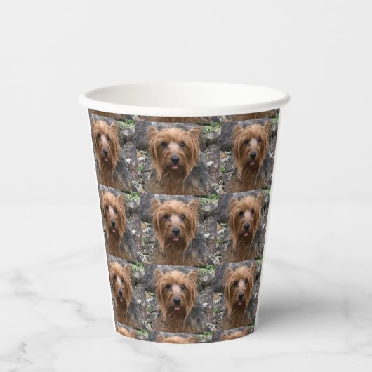 Creëer Uw eigen foto Aangepast Papieren Bekers (Voorkant)