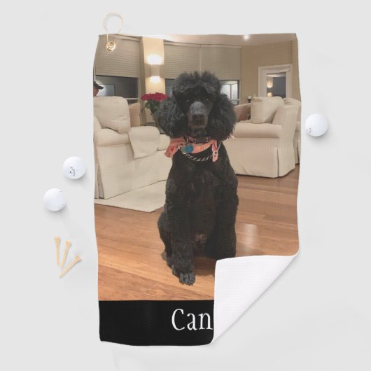 Creëer Uw eigen foto Aangepast Pet Golf-handdoek Golfhanddoek (Insitu)