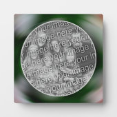 Creëer Uw Eigen Foto Abstracte Kunst Swirls Fotoplaat (Voorkant)