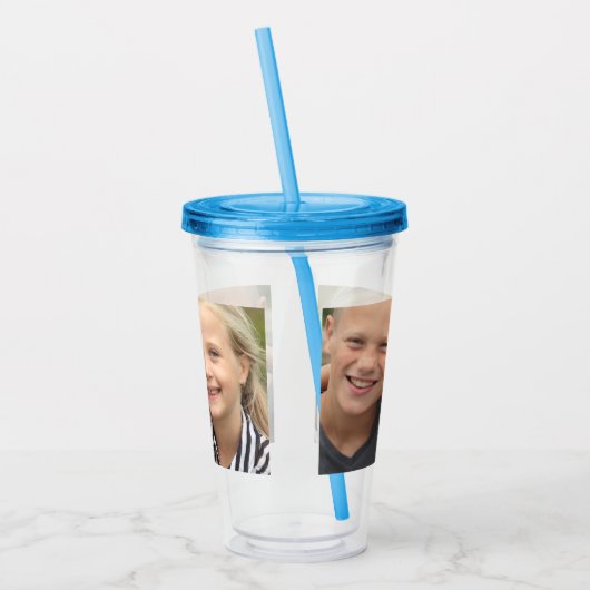 Creëer Uw eigen foto  Acryl Drinkbeker (Links)