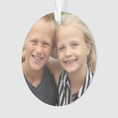 Creëer Uw eigen foto Acryl Ornament (voorkant)