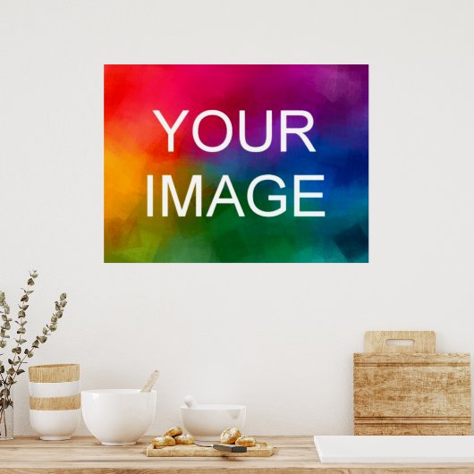 Creëer Uw eigen foto Afbeelding Afbeelding Motiv D Poster (Keuken)
