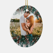 Creëer uw eigen foto-afbeelding keramisch ornament (Rechts)