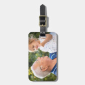 Creëer Uw eigen foto Bagagelabel (Voorkant verticaal)