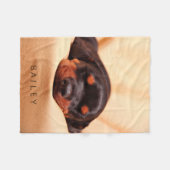 Creëer Uw eigen foto bevestigen Aangepast Fleece Deken (Voorkant (Horizontaal))