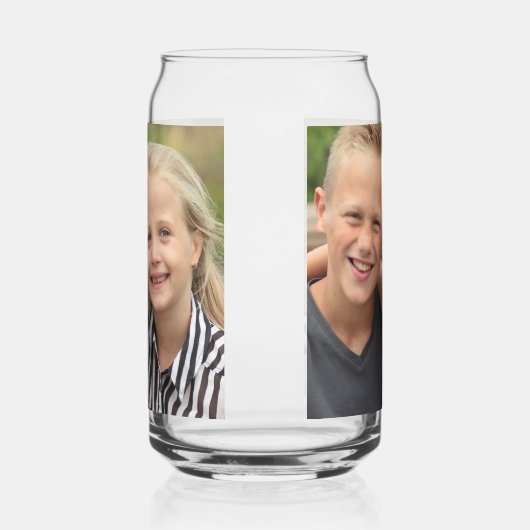 Creëer Uw eigen foto Blikvorm Glas (Rechts)
