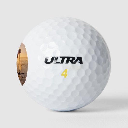 Creëer uw eigen foto bruiloft gunst golfballen (Logo)