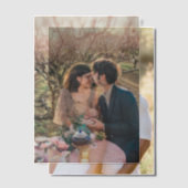 Creëer uw eigen foto bruiloft uitnodiging overlay (Offset (Koppel))