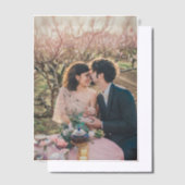 Creëer uw eigen foto bruiloft uitnodiging overlay (Offset)