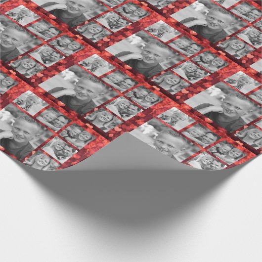 Creëer Uw eigen foto Cadeaupapier (Hoek)