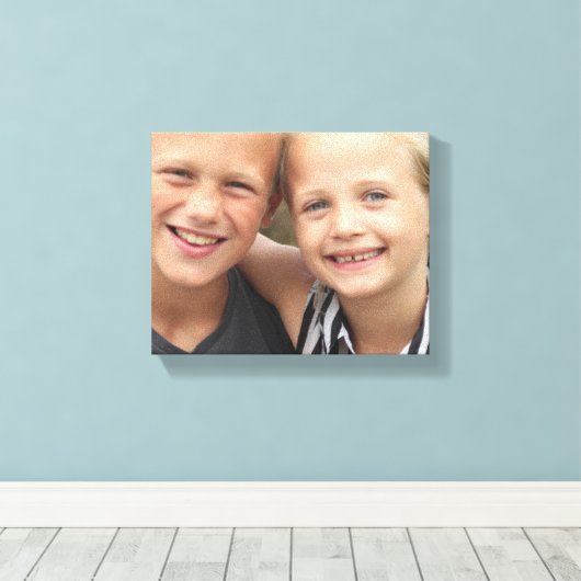 Creëer Uw eigen foto Canvas Afdruk (Insitu (Houten vloer))
