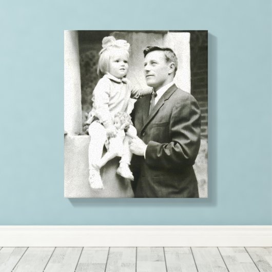 Creëer Uw eigen foto Canvas Afdruk (Insitu (Houten vloer))