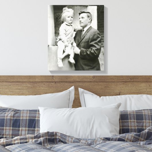 Creëer Uw eigen foto Canvas Afdruk (Insitu (Slaapkamer))