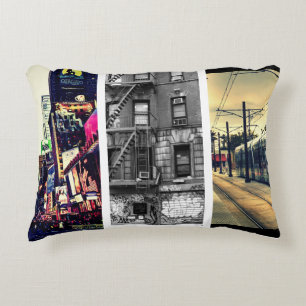 Creëer-Uw-Eigen Foto Collage Accent Pillow Decoratief Kussen