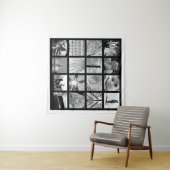 Creëer-Uw-Eigen foto-Collage Design Tapestry Art Wandkleed (In Situ (horizontaal))