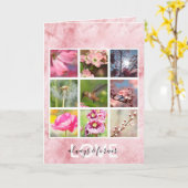 Creëer uw eigen foto collage liefde kaart (Gele Bloem)