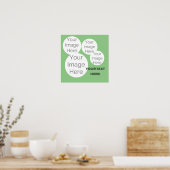 creëer uw eigen foto collage Poster (Keuken)