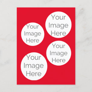creëer uw eigen foto collage sjabloon voor briefkaart