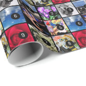 Creëer Uw eigen foto-collectie met 9 afbeeldingen Cadeaupapier (Rol Hoek)