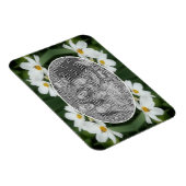 Creëer Uw eigen foto Cosmos Flowers Bee Lijst Magneet (Rechterzijde)