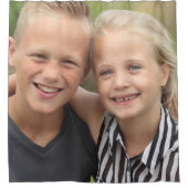 Creëer Uw eigen foto Douchegordijn (Voorkant)