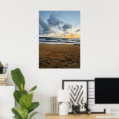 Creëer Uw eigen foto Eenvoudige moderne zonnerijst Poster (Thuiskantoor)