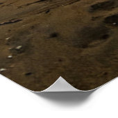 Creëer Uw eigen foto Eenvoudige moderne zonnerijst Poster (Hoek)