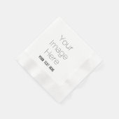 creëer uw eigen foto en tekst aangepaste partij pa servet (Hoek)