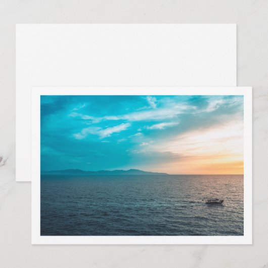 Creëer Uw eigen foto Feestdagenkaart (Voorkant / Achterkant)