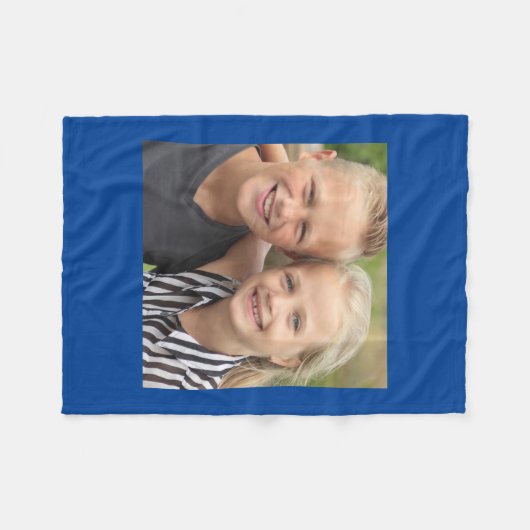 Creëer Uw eigen foto fleece deken (Voorkant (Horizontaal))
