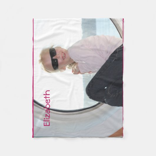 Creëer-Uw-Eigen Foto | Fleece Deken (Voorkant)