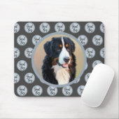 Creëer Uw eigen foto Foto Foto Modern Gray Muismat (Met muis)