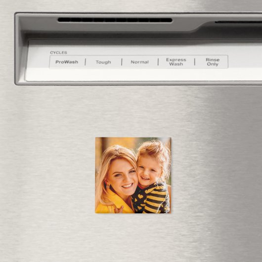 Creëer uw eigen foto gepersonaliseerd op maat magneet (Insitu (Vaatwasser))