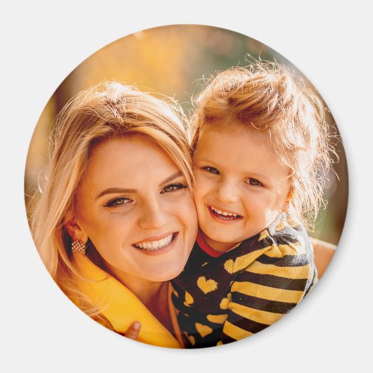 Creëer uw eigen foto gepersonaliseerd op maat magneet (Voorkant)