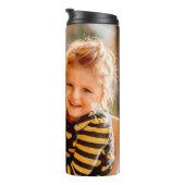 Creëer uw eigen foto gepersonaliseerd op maat thermosbeker (Geroteerd rechts)