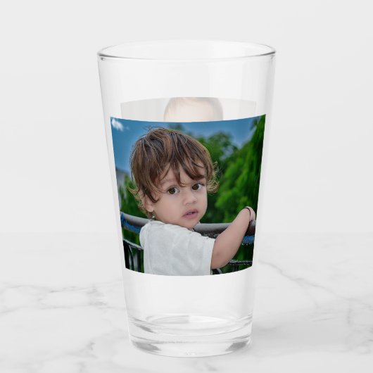 Creëer Uw eigen foto Glas (Voorkant)