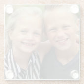 Creëer Uw eigen foto Glazen Onderzetter (Achterkant)