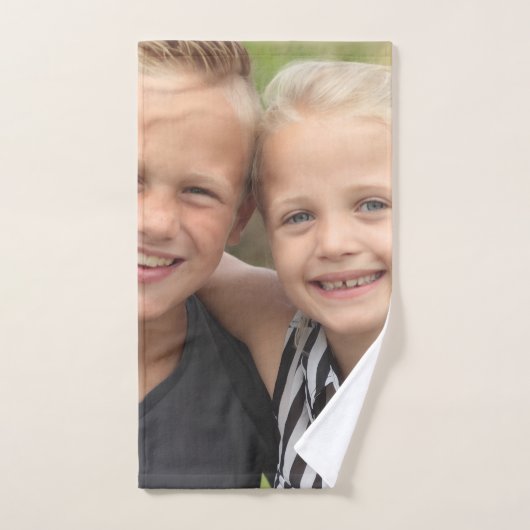 Creëer Uw eigen foto Handdoek (Handdoek)