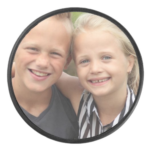 Creëer Uw eigen foto Hockey Puck (Voorkant)