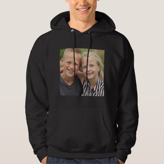 Creëer Uw eigen foto Hoodie (Voorkant)