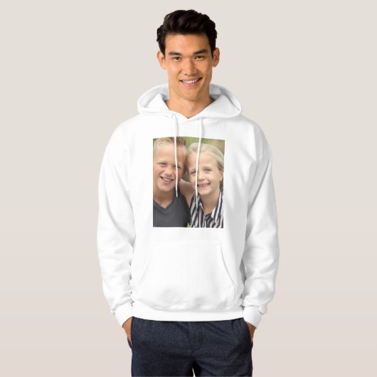 Creëer Uw eigen foto Hoodie (Voorkant volledig)