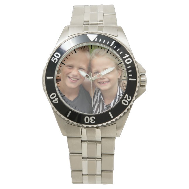 Creëer Uw eigen foto Horloge (Voorkant)