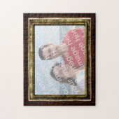 Creëer Uw eigen foto in omloop Puzzle Legpuzzel (Verticaal)