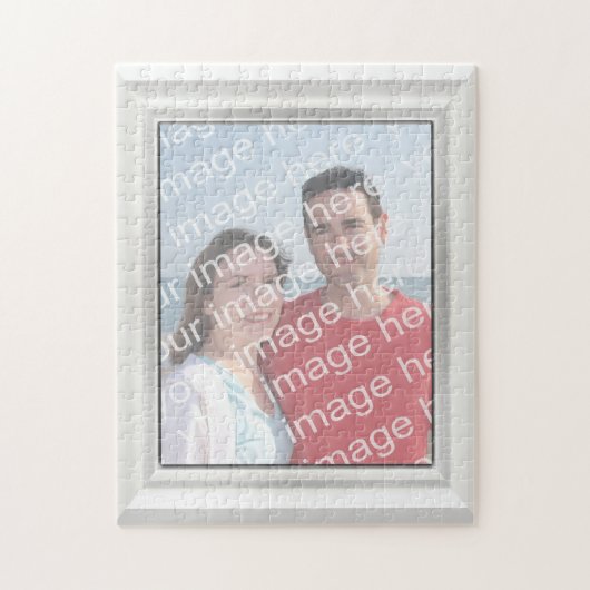 Creëer Uw eigen foto in omloop Puzzle Legpuzzel (Verticaal)