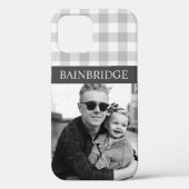 CREËER UW EIGEN FOTO-IPHONE-CASE MET NAAM Case-Mate iPhone CASE (Achterkant)