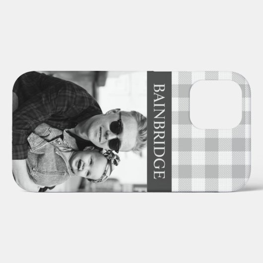 CREËER UW EIGEN FOTO-IPHONE-CASE MET NAAM Case-Mate iPhone CASE (Achterkant (horizontaal))